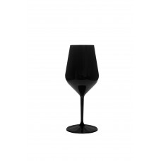 bicchiere wine policarbonato nero
